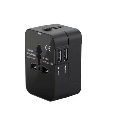Adaptateur Universel de voyage - double port USB