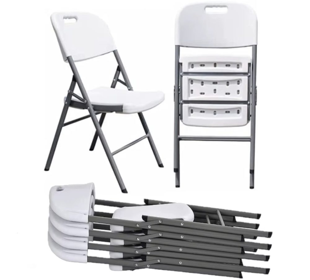 Chaise pliable FIESTA (blanc)