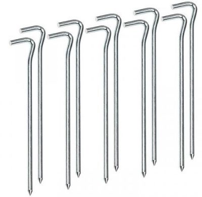 Piquets de tente en alliage d'aluminium 18cm