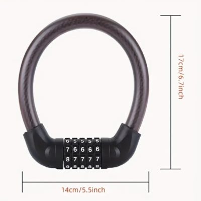 Serrure à combinaison pour vélos